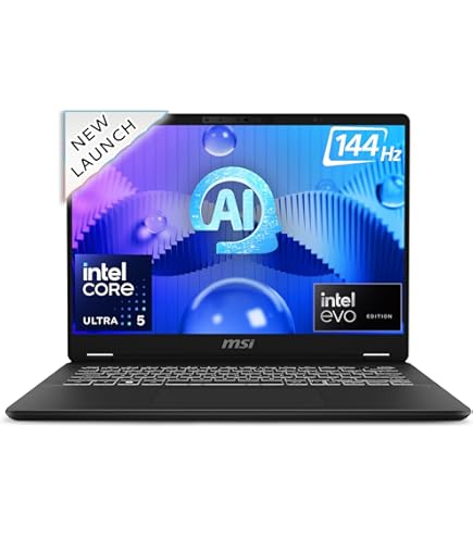 MSI Prestige 14 AI Studio, Intel 1st Gen. Ultra 7 155H,Built-in AI